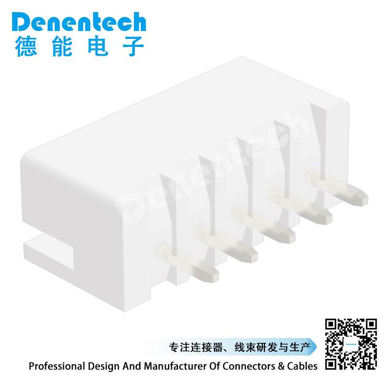 Denentech高质量 HA单排180度2.5mm Wafer 接插件 板端 针座连接器